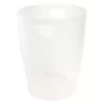 Papírkosár, 15 l, PP, EXACOMPTA "Office", matt fehér