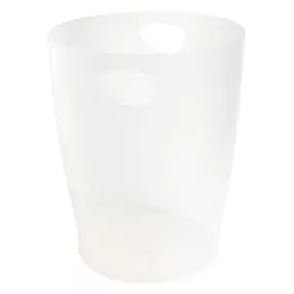   Papírkosár, 15 l, PP, EXACOMPTA "Office", matt fehér
