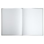 Vendégkönyv, 27x22 cm, 50 lap, EXACOMPTA "Ellipse", zöld