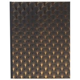   Vendégkönyv, 27x22 cm, 50 lap, EXACOMPTA "Neo Deco", fekete