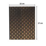 Vendégkönyv, 27x22 cm, 50 lap, EXACOMPTA "Neo Deco", fekete