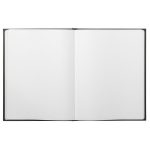 Vendégkönyv, 27x22 cm, 50 lap, EXACOMPTA "Neo Deco", fekete