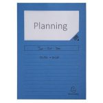 Mappa, ablakos, karton, EXACOMPTA "Forever®", fényes kék