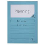 Mappa, ablakos, karton, EXACOMPTA "Forever®", kék