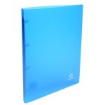 Gyűrűs könyv, 4 gyűrű, 20 mm, A4, EXACOMPTA, vegyes színek