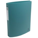 Gyűrűs könyv, 4 gyűrű, 30 mm,  A4, EXACOMPTA "Skandi", vegyes színek