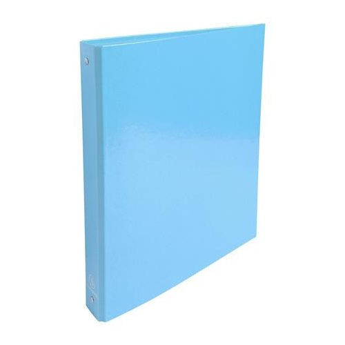 Gyűrűs könyv, 4 gyűrű, 40 mm, karton, EXACOMPTA "Iderama", világoskék