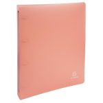 Gyűrűs könyv, 4 gyűrű, 40 mm, A4, EXACOMPTA, vegyes pasztell színek