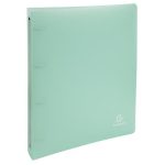 Gyűrűs könyv, 4 gyűrű, 40 mm, A4, EXACOMPTA, vegyes pasztell színek