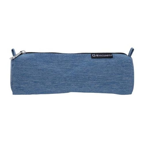 Tolltartó, cipzáras, EXACOMPTA "Denim 500", vegyes színek