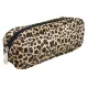 Tolltartó, cipzáras, szögletes, EXACOMPTA "Leopard"
