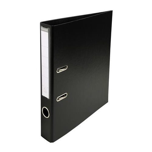 Iratrendező, 50 mm, A4, PVC, EXACOMPTA, fekete