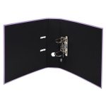 Iratrendező, 80 mm, A4, karton, EXACOMPTA "Aquarel", pasztell mályva