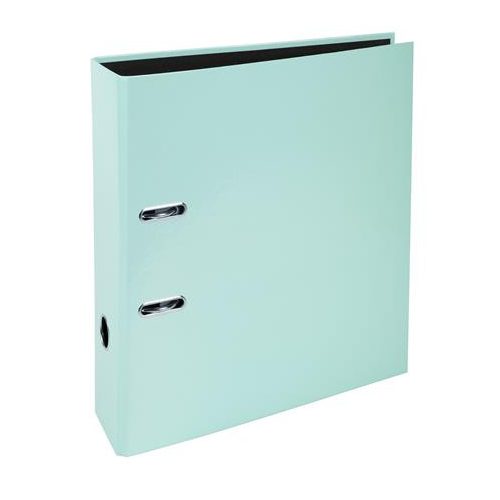 Iratrendező, 80 mm, A4, karton, EXACOMPTA "Aquarel", pasztell zöld