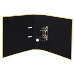 Iratrendező, 80 mm, A4, karton, EXACOMPTA "Aquarel", pasztell sárga