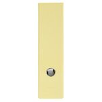 Iratrendező, 80 mm, A4, karton, EXACOMPTA "Aquarel", pasztell sárga