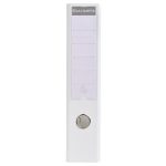 Iratrendező, 70 mm, A4, PVC, EXACOMPTA, fehér