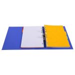 Iratrendező, 70 mm, A4, PVC, EXACOMPTA, sötétkék