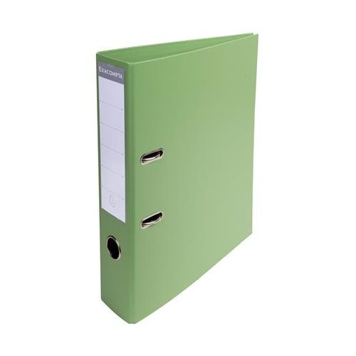 Iratrendező, 70 mm, A4, PVC, EXACOMPTA, lime