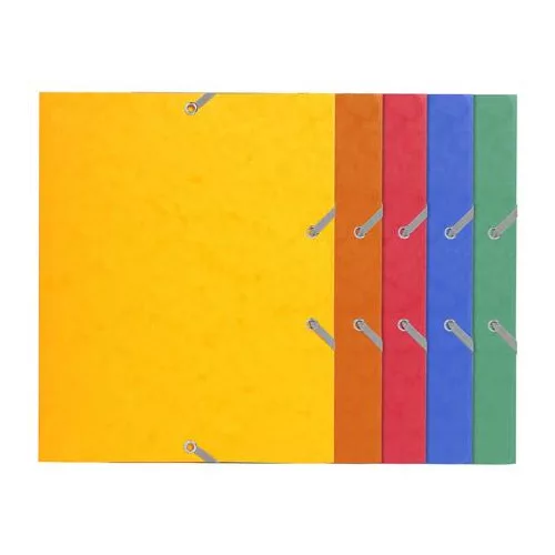 Gumis mappa, prespán, A5, EXACOMPTA, vegyes színek