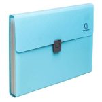 Harmonikamappa, A4, PP, 13 rekeszes, EXACOMPTA "Pop'NCo", ciánkék