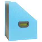 Harmonika iratpapucs, 265x325 mm, PP, 12 rekeszes, EXACOMPTA "Pop'NCo", ciánkék