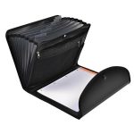 Konferencia mappa, A4, PP, patentos, EXACOMPTA "ExaFolio®", fekete