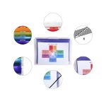 Irattároló, fali, 6 rekeszes, PP, EXACOMPTA