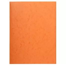 Pólyás dosszié, karton, A4, EXACOMPTA, narancs