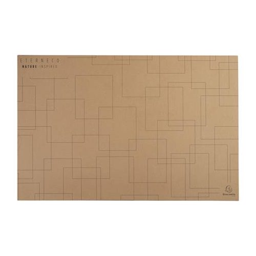 Könyökalátét, karton, 575x375 mm EXACOMPTA, "Eterneco®", barna