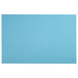   Könyökalátét, karton, 575x375 mm, EXACOMPTA "Aquarel", pasztell kék