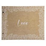 Fotóalbum, csavarozott gerincű, 37x29 cm, 20 lap, EXACOMPTA "Kraft"