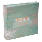 Fotóalbum, 22,5x22 cm, 50 lap, EXACOMPTA "Pastel Tropic"