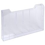 Katalógustartó elem, A4, fekvő, EXACOMPTA "Office", áttetsző, dupla