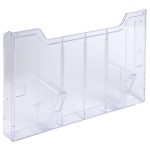 Katalógustartóhoz fali kiegészítő, A4, fekvő, EXACOMPTA "Office", áttetsző