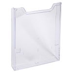 Katalógustartó elem, A4, álló, EXACOMPTA "Office", áttetsző, dupla