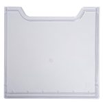 Előlap katalógustartóhoz, A4, álló, EXACOMPTA "Office", áttetsző