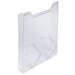 Katalógustartó fali elem, A4, álló, EXACOMPTA "Office", áttetsző