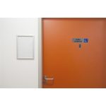 Információs tábla, öntapadó, 2,5x4,4 cm, alumíniumhatású, EXACOMPTA, 2-es