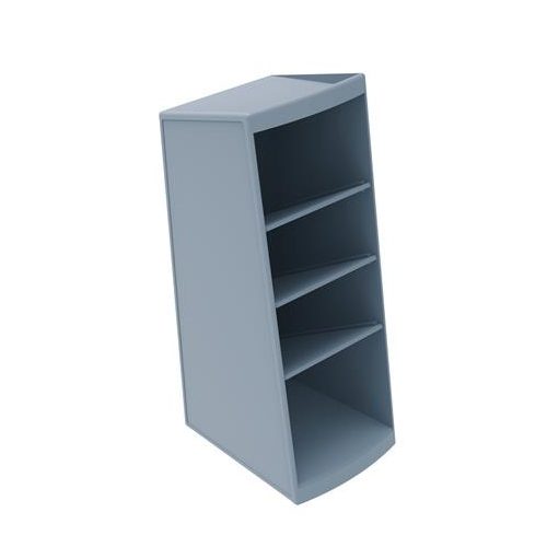 Asztali rendező, multifunkciós, EXACOMPTA "Autentic", kékeszöld