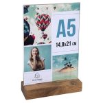 Laptartó, álló, A5, EXACOMPTA, áttetsző