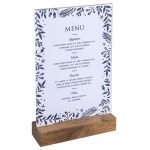 Laptartó, álló, A5, EXACOMPTA, áttetsző