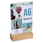 Laptartó, álló, A6, EXACOMPTA, áttetsző