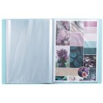 Bemutatómappa, 20 zsebes, A4, EXACOMPTA "Skandi", vegyes színek