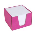 Kockatömb, 100x100 mm, adagolóval, kockás