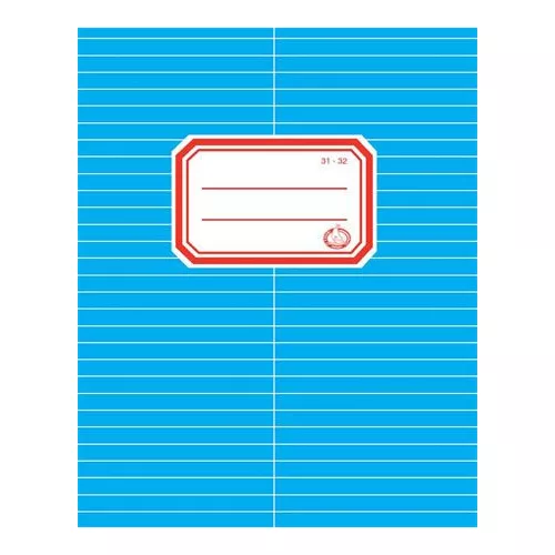 Füzet, tűzött, A5, szótár, 32 lap, FŰZFŐI Harmónia "31-32"