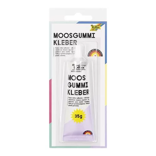 Ragasztó, moosgumihoz, folyékony, 35 g, FOLIA