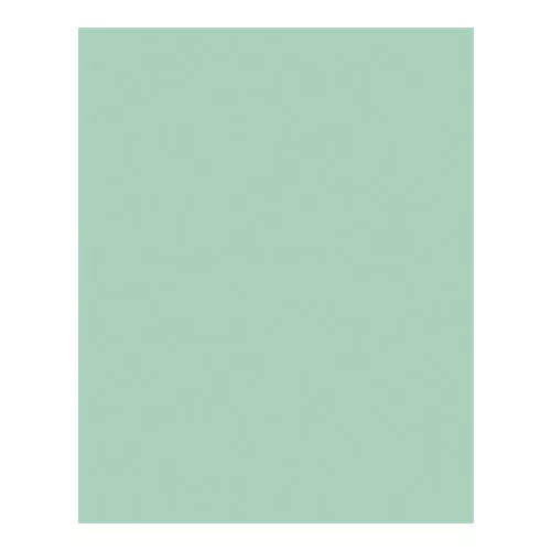 Dekorkarton, 2 oldalas, 50x70cm, 220 g, 10 lap, FOLIA, menta