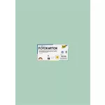 Dekorkarton, 2 oldalas, 50x70 cm, 300 g, 10 lap, FOLIA, menta