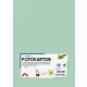 Dekorkarton, 2 oldalas, A4, 300 g, 50 lap, FOLIA, menta